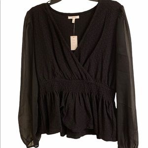 Women long sleeve blouse